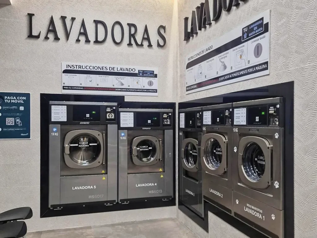 Tu Lavandería | Lavandería Autoservicio en Santa Marta de Tormes. Máquinas